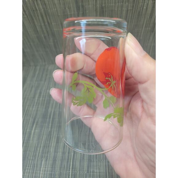 6 Vintage Swanky Swig Tomato Juice Glasses, 3-3/4" - Picture 3 of 4